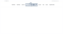 Desktop Screenshot of leo-host.com